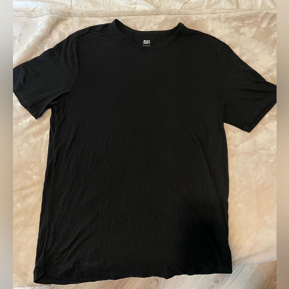 Men’s BP Black Crew NeCk T Shirt